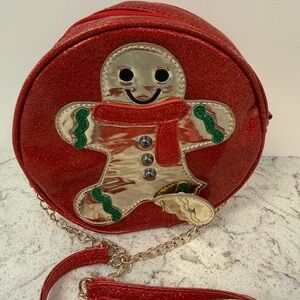 Olivia Miller Red Gingerbread Crossbody Bag